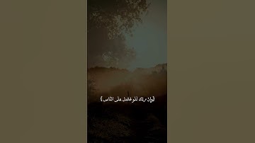 اسلام صبحي : سورة النمل الآية 73 راحة للنفس ومطيبة للقلب ❤️