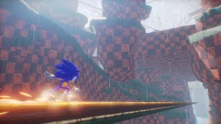 Sonic Frontiers - 2-6 remake preview
Because I apparently have nothing better to do with my life Ive already started working on another cyberspace stage remake for Frontiers. Its still a janky mess towards the end but over the past few days Ive already gotten the whole thing playable aside from a couple of alternate pathways. While its another Green Hill stage, things have been mixed up a bit more by changing the weather and lighting to give it a rainy atmosphere instead of it just being another generic daytime level.
While Im still not planning on doing anywhere near all the levels, the thing Im starting to move towards is basically releasing a pack of 4 Green Hill remakes as a standalone mod, with 2-1, this stage, and two more being included. The other stages Ill probably do are 1-6 and 3-5 to give an even ratio of 2D and 3D stages, and theyll also get new lighting/time of day changes like this one. In fact Ive already set up morning and nighttime variants for this purpose, though no work on the level designs been done yet. Sonic Frontiers - 2-6 remake preview