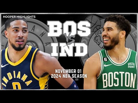 Indiana Pacers vs Boston Celtics Full Game Highlights | Nov 1 | 2024 NBA Season