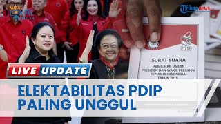 Survei LSI: Elektabilitas PDIP Teratas Meski Sempat Anjlok, Gerindra & Golkar Menyusul di Bawahnya Survei LSI: Elektabilitas PDIP Teratas Meski Sempat Anjlok, Gerindra & Golkar Menyusul di Bawahnya
