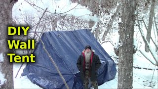 Make A Comfortable Inexpensive Semi Permanent Shelter  Part 2