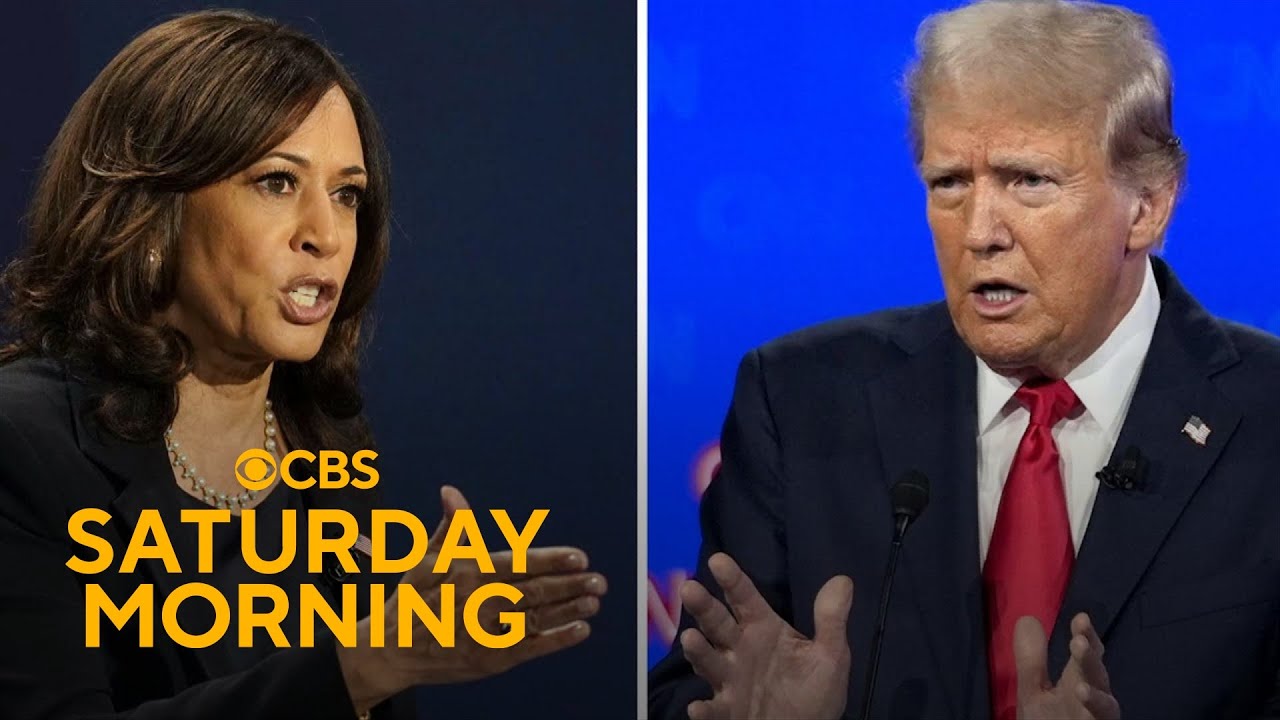 Harris and Trump campaign in battleground states in election's final ...