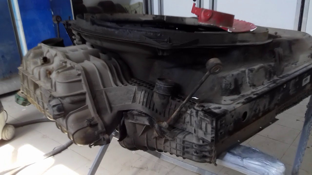 Пайка радиатора и интеркулера ман - YouTube