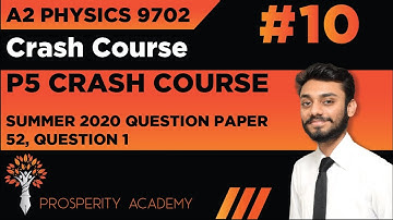 S20 QP52 Q1 Complete Solution! (Measuring frequency) | P5 Crash Course | 9702 A2 Physics Urdu/Hindi
