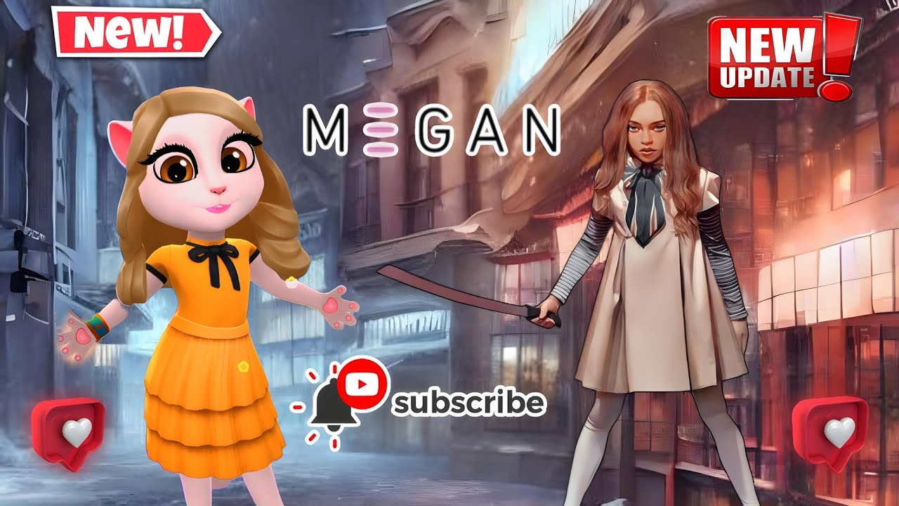 my taking angel New m3gan gameplay my gaming angela new video 🤩 - YouTube