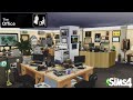 THE OFFICE | Speedbuild | The Sims 4