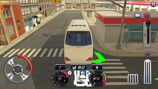 Coach Bus Simulator Android Gameplay | Country Brazil From City Hall to West Ferry screenshot 3