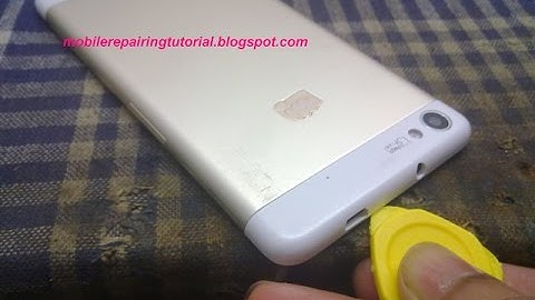 Micromax Canvas 4 Plus A315 Disassembly