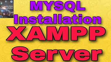 12th Computer Applications chapter 3 MYSQL Installation & XAMPP Server Software