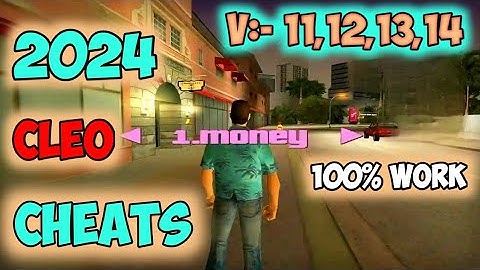 GTA Vice City Cleo Cheats Mod For Android 2024 | Support All Devices