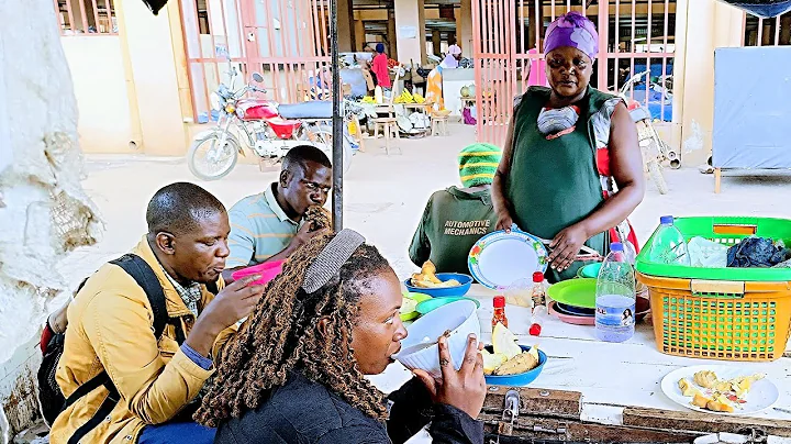 What 1 Euro can buy in the African traditional Local restaurant 