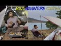 Solo camping with lake view with adventure experience          camping in india