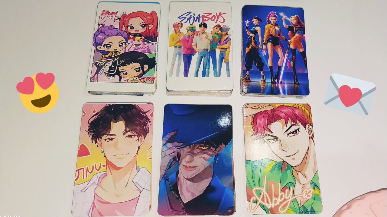 Kpop demon hunter paper diy ❤ photocard