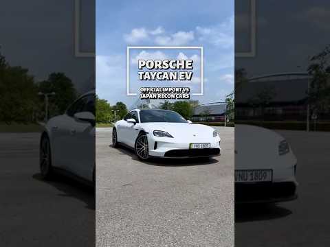 Shorts Porsche Taycan Official Import Vs JDM Recon