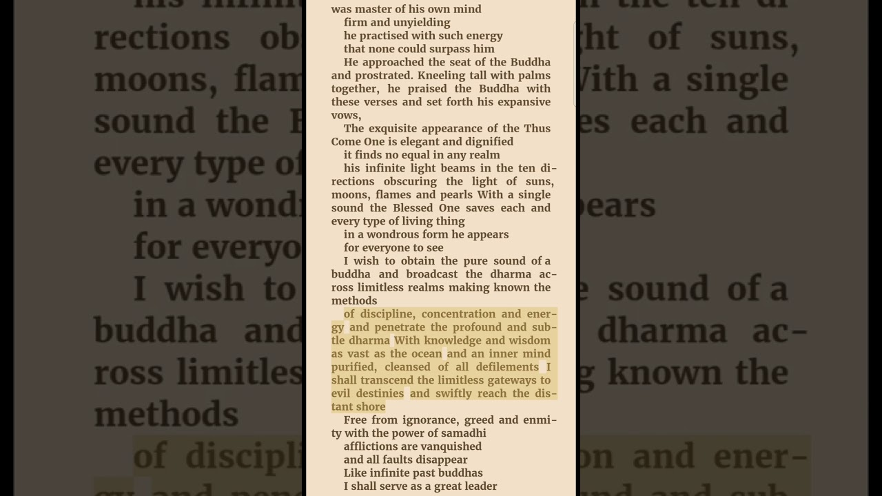 Infinite Life Sutra - 4.The Genesis of Dharmakara