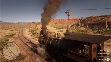 Red Dead Redemption 2 TRAIN IN NEW AUSTIN!