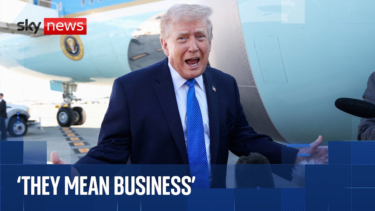 President Trump claims 'very good chance' of deal with Iran to end war