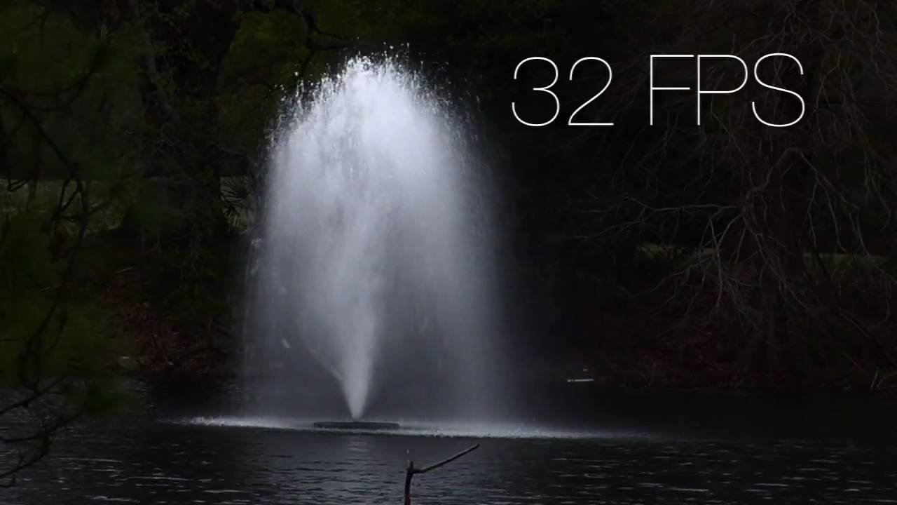 Panasonic AG-HVX200 Variable Frame Rate Test