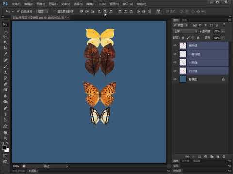 【Photoshop教程】010图像移动与对齐