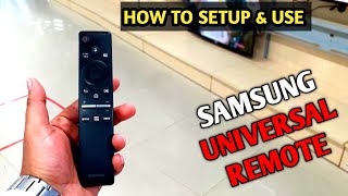 SAMSUNG UNIVERSAL REMOTE 💢HOW TO SETUP & CONTROL YOUR ALL DEVICES ।। Samsung Smart Remote User Guide