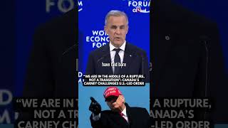 'Rules-Based Global Order Is Over': Canada Challenges US Dominance at Davos | #worldeconomicforum