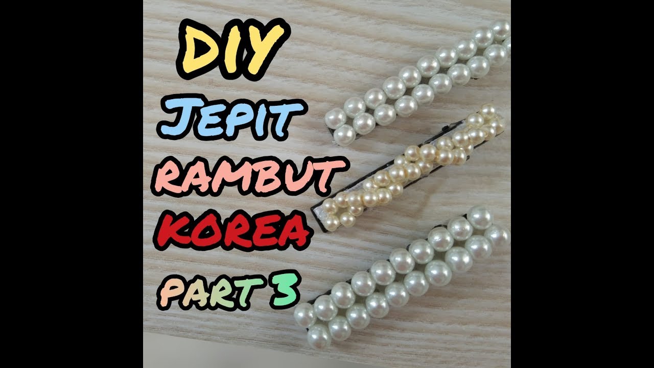 Tutorial Jepit  Rambut  Korea  3 YouTube