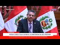 Conferencia de prensa: Presidente del Congreso, Manuel Merino de Lama - 05/08/20