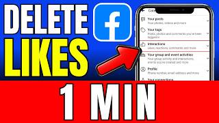 How To Delete Likes On Facebook 2026 (Updated) screenshot 3