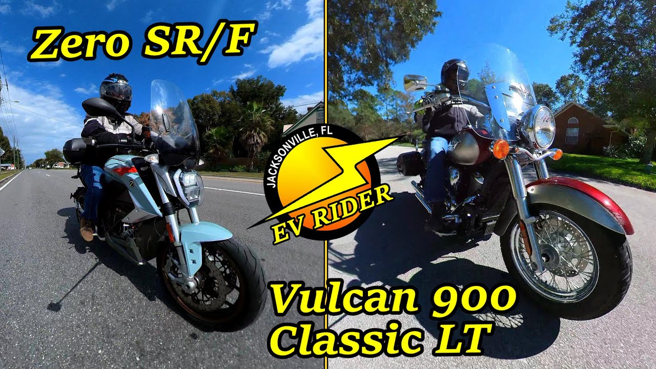 Zero Motorcycles SR/F Vs. Kawasaki Vulcan 900 Classic LT