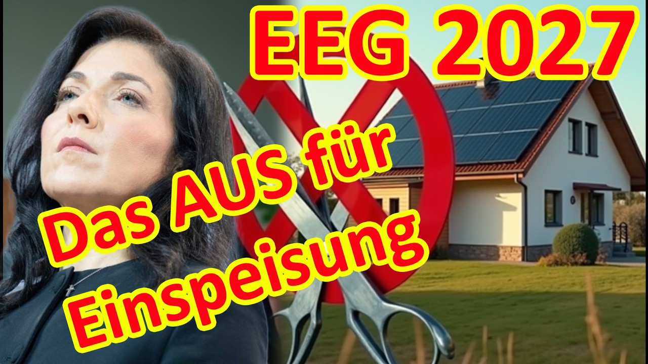 EEG 2027: Der Todesstoß für private Photovoltaik? Wie Katherina Reiche die Energiewende killt!