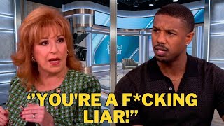 Michael B. Jordan Makes Joy Behar QUIT LIVE On The View After Heated Argument