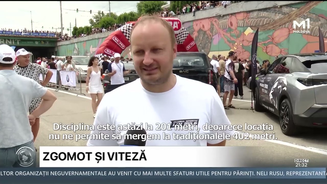 Zeci de șoferi și-au demonstrat abilitățile la Campionatul de Drag Racing