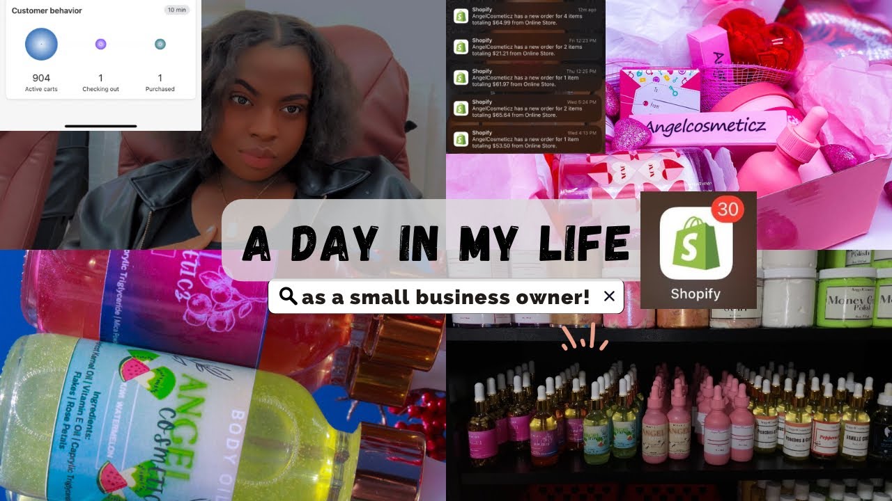 A day in the life of a small business owner 📦 | ENTREPRENEUR VLOG - YouTube