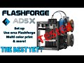 Flashforge AD5X set up & review | The best multi color printer?? | Orca Flashforge how to & more!  thumbnail