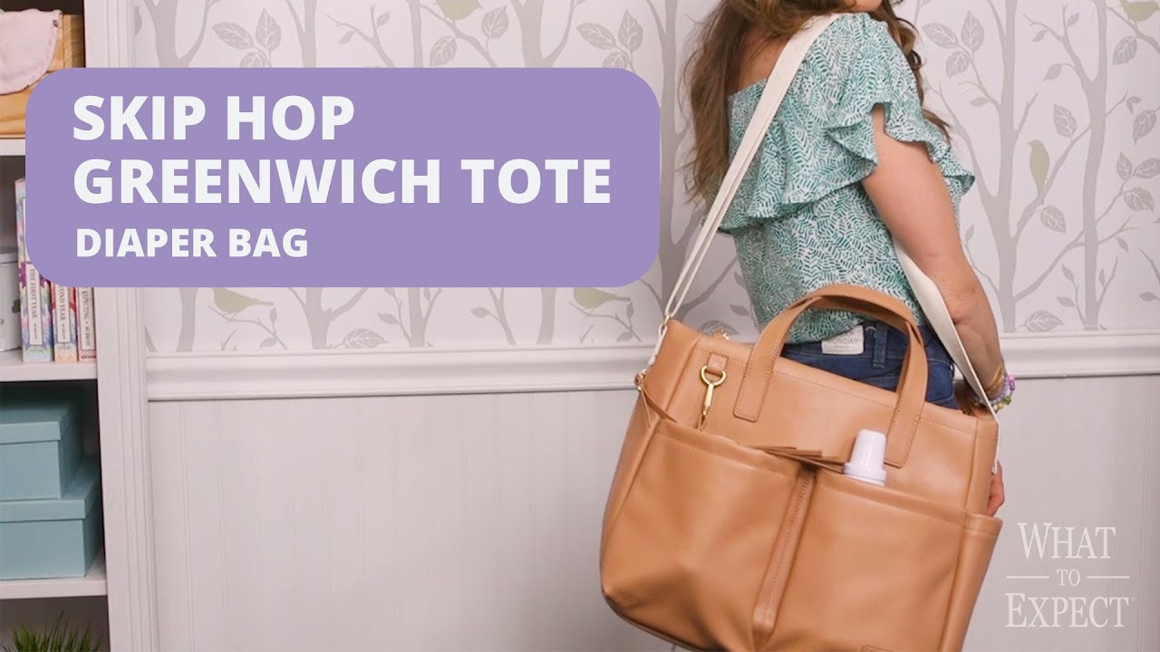 greenwich simply chic diaper tote