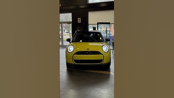 Thumbnail of Sunny Side Yellow, MINI’s newest color option #minicooper #minis #minicoopers #cars #yellow #fyp
