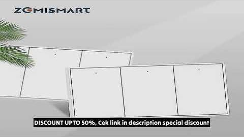 Zemismart Zigbee Push Wall Light Switches Work with Tuya Alexa Google Home Smartthings via hub