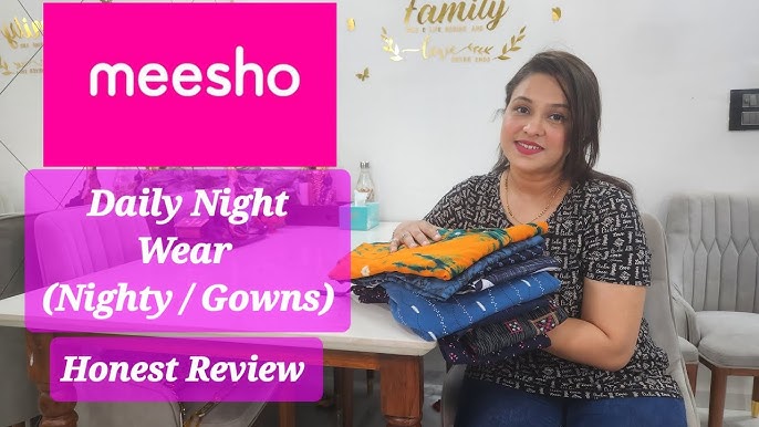 Meesho haul Start ₹132/-💜Nighty / Body Shaper / Bra / Tummy