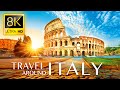 Stunning Trip to ITALY in 8K ULTRA HD - Travel to Best Places in Italy with Relaxing Music 8K TV