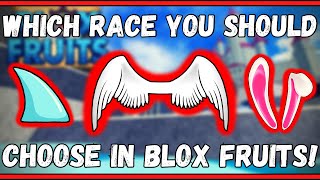 Which Race You Should Choose In Blox Fruits! | Blox Fruits | Update 13 | Roblox | Goto.