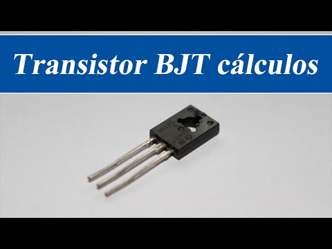 Transistor BJT cálculo y relé | RincónIngenieril