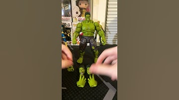 Sh Figuarts Hulk quick action figure review!