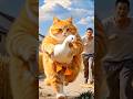 🍗 The Fat Cat Cooks a Delicious Duck Feast! 🐱✨ #animals #cat #shorts #viral