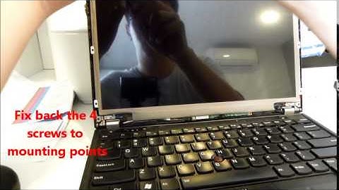 Laptop screen replacement / How to replace laptop screen Thinkpad X230