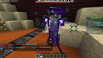 Blockdrop Hackers! #31 [Skyblock2018] Hacker With Donor Axe!