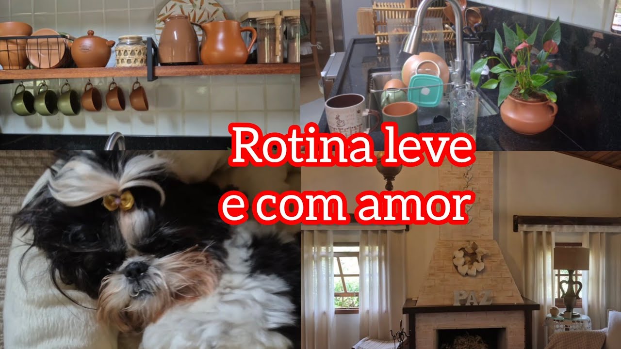 Cuidando do meu lar/casa rústica/comprinhas na shopee/café 