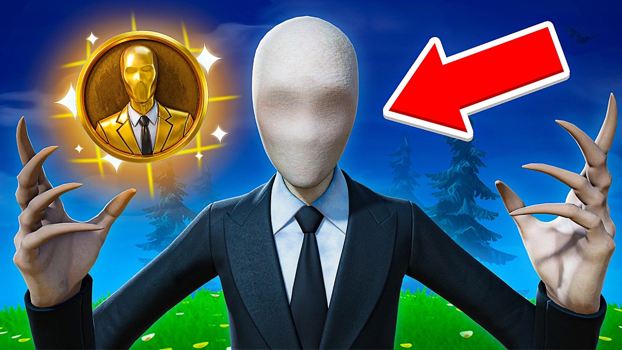 The SLENDER MAN Challenge in FORTNITE!