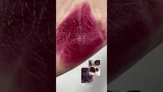 Sweet tart plum jam melted on lips, icy cool purple undertone #handaiyan #makeup #lipstick