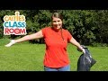 Park Clean Up With Caitie! | Caitie's Classroom Field Trip | Environmental Video for Kids