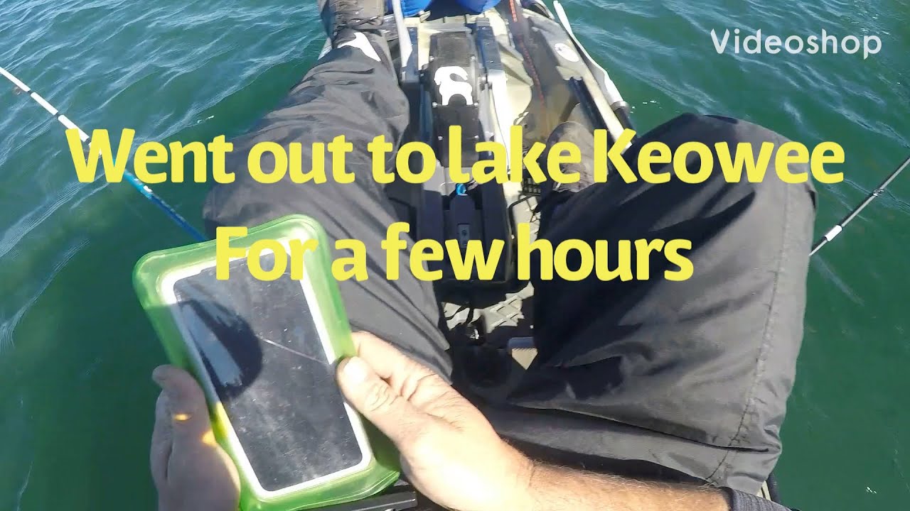 Kayak fishing lake Keowee 1/23/2021 YouTube